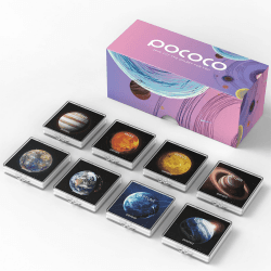 🌌🪐 Sonnensystem: Scheiben für POCOCO Galaxy Projector, 5K Ultra HD, Halbleiterlithografie (8 Scheiben) - Nur 59.49€