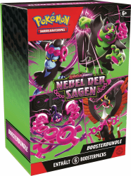 Pokémon-Sammelkartenspiel: Boosterbundle Karmesin & Purpur – Nebel der Sagen (6 Boosterpacks) 🃏🎮