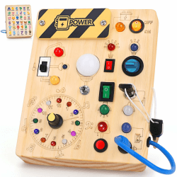 Montessori Spielzeug ab 1 Jahr Busy Board Activity Board Spielzeug ab 2 Jahre 🎨
