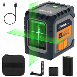 Kreuzlinienlaser CIGMAN CM-G02: Grün Selbstnivellierend 🛠️
