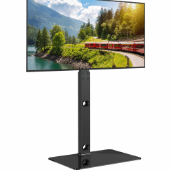 📺 BONTEC TV Ständer Standfuß für 30-70 Zoll Fernseher 🌟 Schwenkbar & Höhenverstellbar