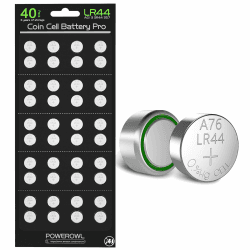 🔋 POWEROWL LR44 Knopfzelle Batterien 40 Stück - Spezielles Angebot!