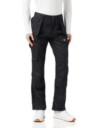 Dickies Redhawk-Pro-Hose Schwarz 33W / 32L 🛠️👖