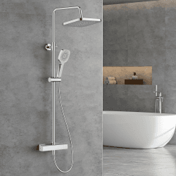 FORIOUS Duschsystem mit Thermostat 🚿💦