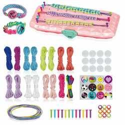 🌟 DHSWNNG Freundschaftsbänder Bastelset - Armbänder Knüpfen DIY 🎨