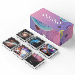 Wunderschöner Nebel: Scheiben für POCOCO Galaxy Projector, 5K Ultra HD, Halbleiterlithografie (6 Scheiben) 🌌🪐