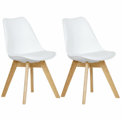 🌟 Super Angebot! WOLTU Esszimmerstühle 2er Set, Skandinavische Küchenstühle 🪑