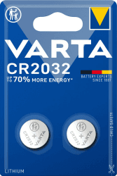 🔋🔑 VARTA Batterien Knopfzelle CR2032, 2 Stück, Lithium Coin - 3V 🔋🔑