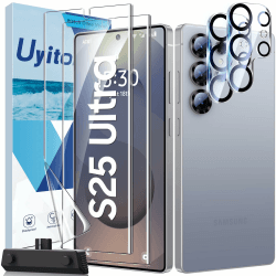 📱🔒 Uyiton Samsung Galaxy S25 Ultra Schutzfolie - 2 Stück Weich EPU Folie und 2 Stück Kameraschutz