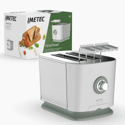 🍞🔥 Imetec GranToast Toaster mit 2 extra großen Schlitzen und zu öffnenden Zangen 🍞🔥