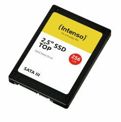 🔥 Super Angebot! Intenso Interne 2,5" SSD SATA III Top, 256 GB, 550 MB/Sekunden, Schwarz