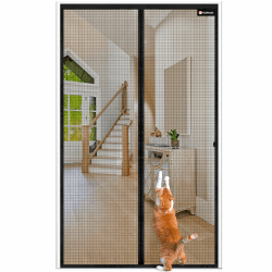 🌟 LUXUS Fliegengitter Tür Magnet aus Glasfaser 🚪
