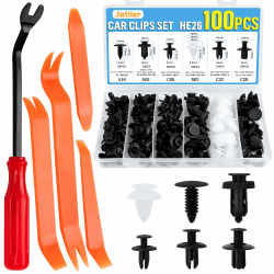 JatilEr 100 Stück Befestigungsclips Auto Clips 🚗🔧