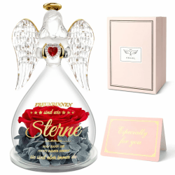 Miofula Geschenke für Freundin - Ewige Rose Engel Beste Freundin Geschenke 🌹👼