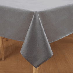 Homaxy Leinenoptik Tischdecke Abwaschbar Lotuseffekt Eckig 100 x 140 cm Dunkelgrau 🌸