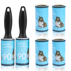 🌟 Super Deal: jiehu Fusselrolle, Fusselrollen 6 Rollen mit 90 Blatt! 🌟