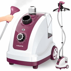 👔 VINATO Steamer Dampfglätter mit 1,35-Liter-Wassertank - 1950W 🚿