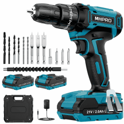 MHPRO Akkuschrauber 21V mit 2 Akkus 2.0Ah 🛠️🌿