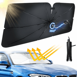 Auto Frontscheibenabdeckung - Sonnenschutz & Hitzeblock 🚙