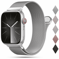 OULUOQI Ersatzarmband Kompatibel mit Apple Watch Armband 41mm 40mm 38mm 46mm 45mm 44mm 42mm Damen Herren 🌟