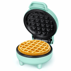 🧇🎉 Mini Waffeleisen Belgische Waffel Maschine 🎁 Kleines Waffeleisen Klassische 🎄
