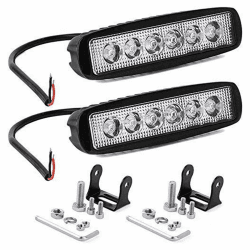 🌟 Willpower 2PCS Mini Led Arbeitsscheinwerfer Bar 6 Zoll 18W LED Scheinwerfer 🚗