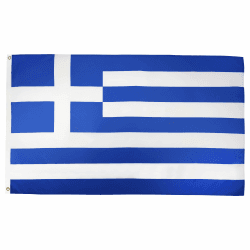 🇬🇷 Flagge Griechenland 150x90 cm | Hochwertige Griechische Fahne 🏛️