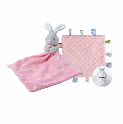 🎁 CREVENT Weiches, Flauschiges Schmusetuch mit Tiergesicht für Mädchen und Jungen - Nur 14.44€!