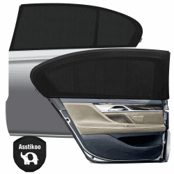 Auto Sonnenschutz Baby & Kinder - Universal Dehnbar & Effektiver UV-Schutz