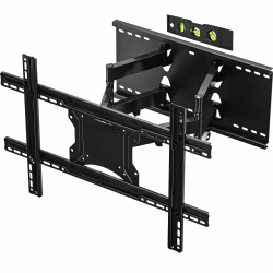 📺 BONTEC TV Wandhalterung Schwenkbar Neigbar 37-80 Zoll Fernseher Curved LCD/LED - 65kg Tragfähigkeit