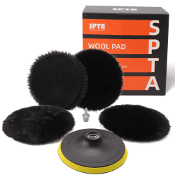 🌟SPTA Lammfell Pad Set - Premium Auto Polierset 🚗