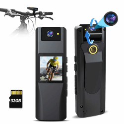 CAMMHD A2-32GB 1440P Body Cam mit Audio und Video 📹🚓