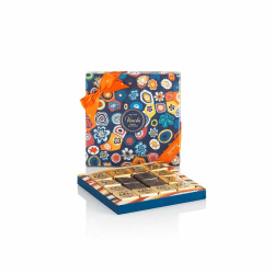 🍫🎁 Murrine-Kollektion - Mini-Blend-Pralinen Geschenkbox, 47g - Glutenfrei - Vegan