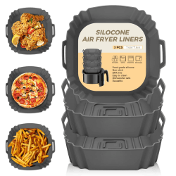 3 Packungen Silikonform für Heißluftfritteuse 🍟