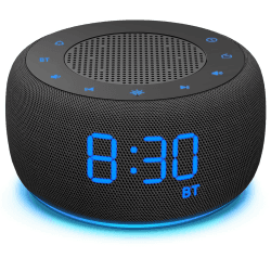DOUMOSH Radiowecker mit Bluetooth - 3-in-1 für Ihren Nachttisch 🕰️🔊✨