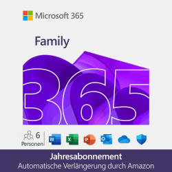 🌟 Microsoft 365 Family Deal! 1 Jahr | Bis zu 6 Personen | Office Apps mit KI 🌟
