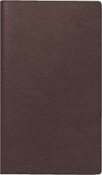 Rido/Idé Taschenkalender Mod. Miniplaner d 15 2025 | A6, 📅📚 Leder, weinrot