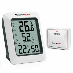 🌡️🌬️ ThermoPro TP60C Funk Thermo-Hygrometer Thermometer Hygrometer Klima-Monitor Funkwetterstation 🌡️🌬️