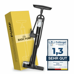 🚲 DANSI Stand-Fahrradpumpe | Luftpumpe für Fahrrad, Auto & Sportartikel 🏍️