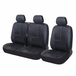 TOYOUN Universal Auto-Sitzbezüge für Transporter LKW Schwarz 🚚👨‍✈️