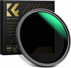 K&F Concept ND Filter 77mm Magnetischer Variabler Graufilter ND8-128 (3-7 Stop) ❤