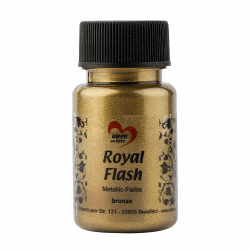 🌟 Ideen mit Herz Royal Flash Acryl-Farbe 50 ml (Bronze/Gold) 🎨✨