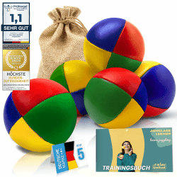 Professionelles Jonglierball-Set im Jute-Beutel 🤹‍♂️ - All Kids United