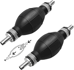 🚗 Handpumpe 8mm,2 Stücke Benzinpumpe Umfüllpumpe 🛠️