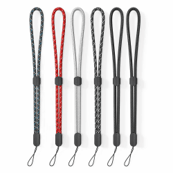 Handhandschlaufe Lanyard, Avorast 6er Pack verstellbare Bunte Nylon Handhandschlaufe