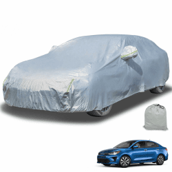 Premium Autoabdeckung für Limousine 450-470 cm 🚗🌧️☀️❄️