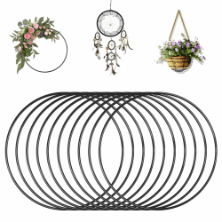 DIY Hochwertige Metallringe Set für Kreative Bastelei und Gemütliche Dekoration