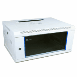 🌐🔒 Tolles Angebot! 19" Netzwerk Wandgehäuse/Wandschrank, 4HE, reinweiß (RAL9010)