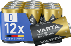 VARTA Batterien D Mono, 12 Stück 🚀🔋💡
