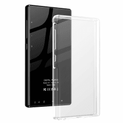 🎵 Stoßsichere Transparente Silikon-Schutzhülle für 5,0 Zoll MECHEN H11/H11 Pro Android Bluetooth MP3 Player 🎶